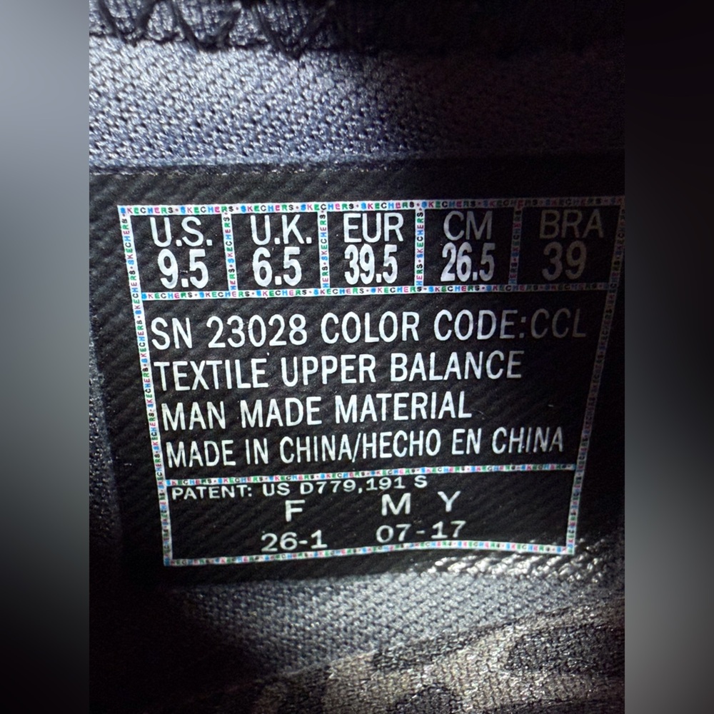 Skechers Skech-Air Air Cooled Memory Foam Shoes Black Pink Sneakers, Size 9.5 - Picture 10 of 10